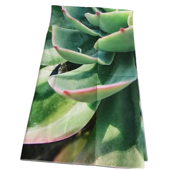 Cactus Wall Hanging Boho Decor 51x59" Fabric Mural Tapestry - Picture 2 of 3